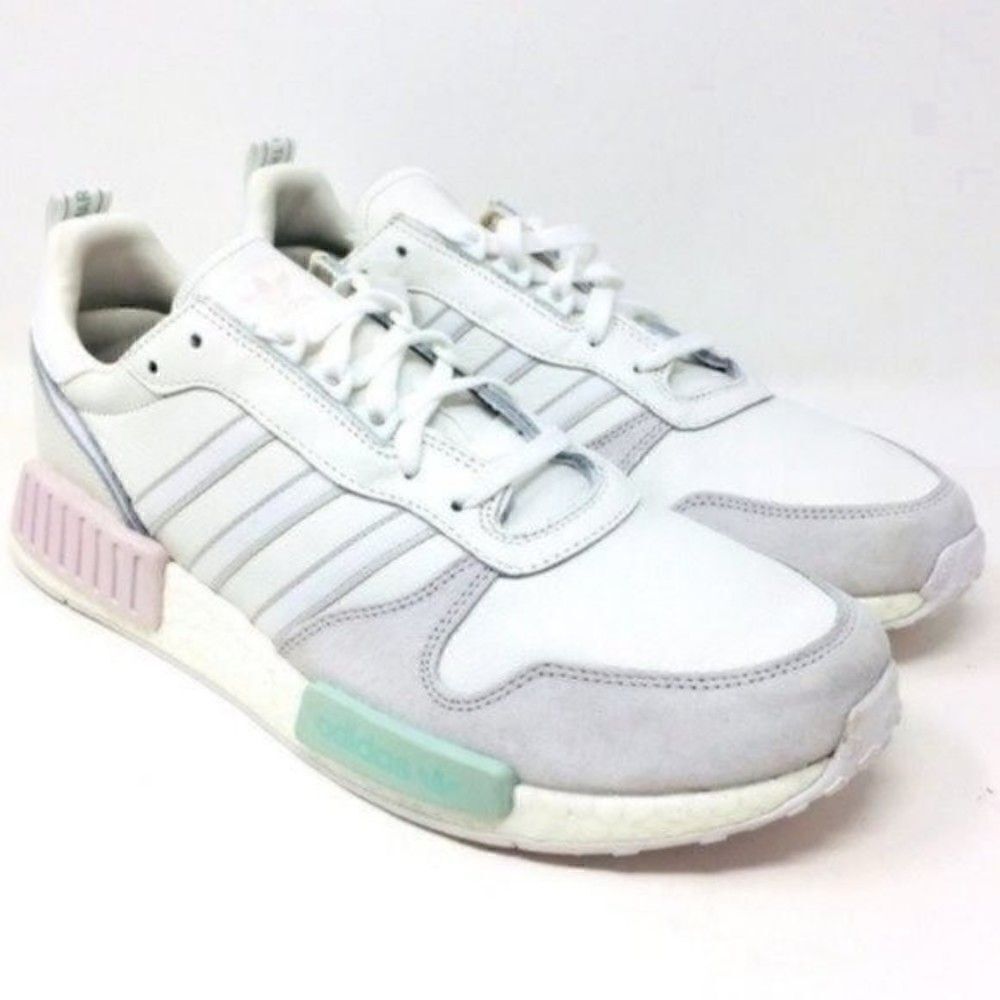 adidas mens NeverMade RisingStarR1 leather suede 8 BoxD